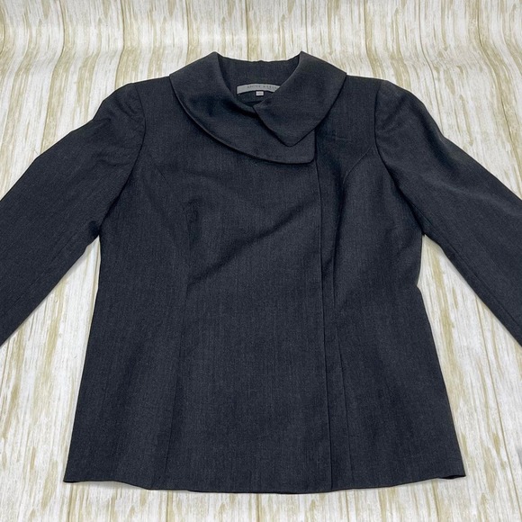 NWT Ann Taylor Dark Grey Blazer Size 10 - Picture 1 of 5